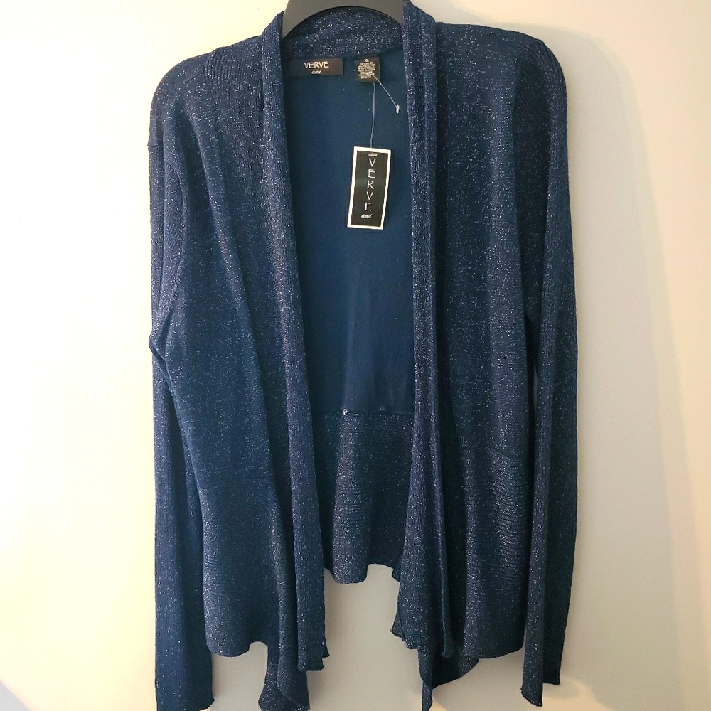 Verve open front cardi